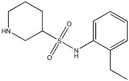 N-(2-ethylphenyl)piperidine-3-sulfonamide