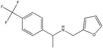 N-(2-furylmethyl)-N-{1-[4-(trifluoromethyl)phenyl]ethyl}amine|