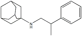 N-(2-phenylpropyl)adamantan-1-amine Structure