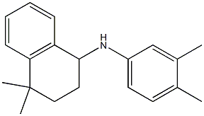 N-(3,4-dimethylphenyl)-4,4-dimethyl-1,2,3,4-tetrahydronaphthalen-1-amine Structure