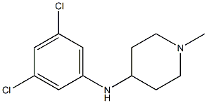 N-(3,5-dichlorophenyl)-1-methylpiperidin-4-amine Structure