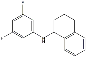 N-(3,5-difluorophenyl)-1,2,3,4-tetrahydronaphthalen-1-amine Structure