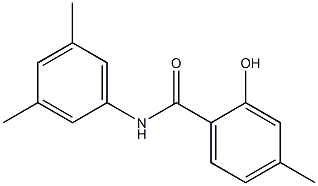 N-(3,5-dimethylphenyl)-2-hydroxy-4-methylbenzamide Structure