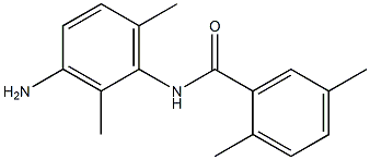 N-(3-amino-2,6-dimethylphenyl)-2,5-dimethylbenzamide,,结构式