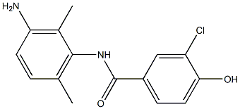  N-(3-amino-2,6-dimethylphenyl)-3-chloro-4-hydroxybenzamide