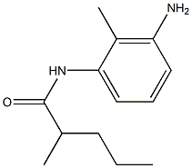 N-(3-amino-2-methylphenyl)-2-methylpentanamide Structure