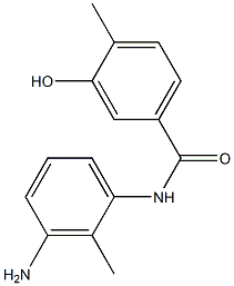 N-(3-amino-2-methylphenyl)-3-hydroxy-4-methylbenzamide Structure