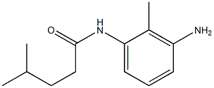  N-(3-amino-2-methylphenyl)-4-methylpentanamide