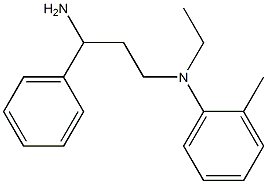 N-(3-amino-3-phenylpropyl)-N-ethyl-2-methylaniline|