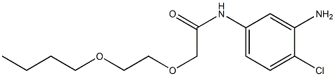 N-(3-amino-4-chlorophenyl)-2-(2-butoxyethoxy)acetamide