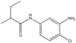 N-(3-amino-4-chlorophenyl)-2-methylbutanamide Struktur
