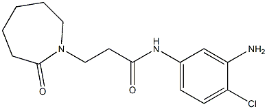 N-(3-amino-4-chlorophenyl)-3-(2-oxoazepan-1-yl)propanamide