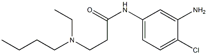 N-(3-amino-4-chlorophenyl)-3-[butyl(ethyl)amino]propanamide