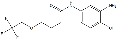 N-(3-amino-4-chlorophenyl)-4-(2,2,2-trifluoroethoxy)butanamide|