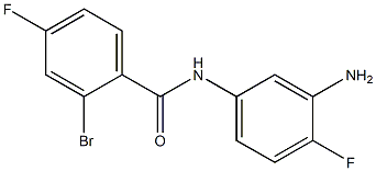 N-(3-amino-4-fluorophenyl)-2-bromo-4-fluorobenzamide