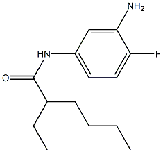 N-(3-amino-4-fluorophenyl)-2-ethylhexanamide Structure