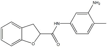 N-(3-amino-4-methylphenyl)-2,3-dihydro-1-benzofuran-2-carboxamide Structure