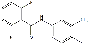 N-(3-amino-4-methylphenyl)-2,6-difluorobenzamide Struktur