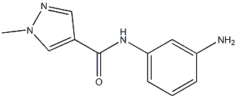 N-(3-aminophenyl)-1-methyl-1H-pyrazole-4-carboxamide|