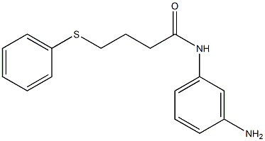 N-(3-aminophenyl)-4-(phenylsulfanyl)butanamide|