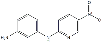 N-(3-aminophenyl)-N-(5-nitropyridin-2-yl)amine Struktur