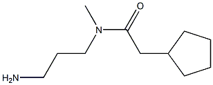 N-(3-aminopropyl)-2-cyclopentyl-N-methylacetamide