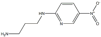 N-(3-aminopropyl)-N-(5-nitropyridin-2-yl)amine Struktur