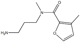 N-(3-aminopropyl)-N,3-dimethylfuran-2-carboxamide Structure