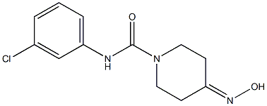  N-(3-chlorophenyl)-4-(hydroxyimino)piperidine-1-carboxamide