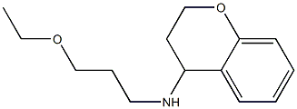 N-(3-ethoxypropyl)-3,4-dihydro-2H-1-benzopyran-4-amine