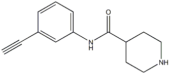 N-(3-ethynylphenyl)piperidine-4-carboxamide