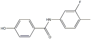 N-(3-fluoro-4-methylphenyl)-4-hydroxybenzamide|