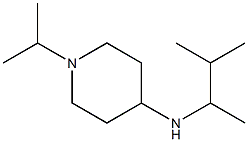 N-(3-methylbutan-2-yl)-1-(propan-2-yl)piperidin-4-amine 结构式