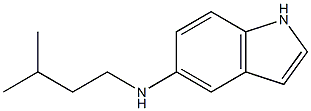 N-(3-methylbutyl)-1H-indol-5-amine Structure