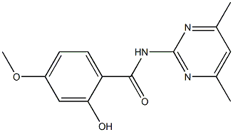 N-(4,6-dimethylpyrimidin-2-yl)-2-hydroxy-4-methoxybenzamide