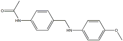 N-(4-{[(4-methoxyphenyl)amino]methyl}phenyl)acetamide