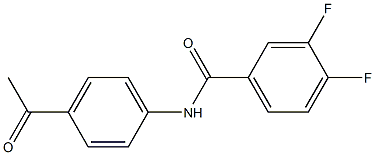 N-(4-acetylphenyl)-3,4-difluorobenzamide