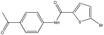 N-(4-acetylphenyl)-5-bromothiophene-2-carboxamide|