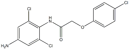  N-(4-amino-2,6-dichlorophenyl)-2-(4-chlorophenoxy)acetamide