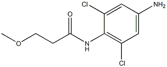 N-(4-amino-2,6-dichlorophenyl)-3-methoxypropanamide Structure