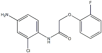 N-(4-amino-2-chlorophenyl)-2-(2-fluorophenoxy)acetamide Structure