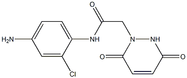 N-(4-amino-2-chlorophenyl)-2-(3,6-dioxo-3,6-dihydropyridazin-1(2H)-yl)acetamide Structure