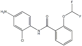 N-(4-amino-2-chlorophenyl)-2-(difluoromethoxy)benzamide