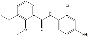 N-(4-amino-2-chlorophenyl)-2,3-dimethoxybenzamide,,结构式