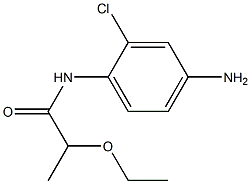 N-(4-amino-2-chlorophenyl)-2-ethoxypropanamide Structure