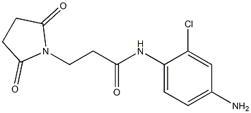 N-(4-amino-2-chlorophenyl)-3-(2,5-dioxopyrrolidin-1-yl)propanamide