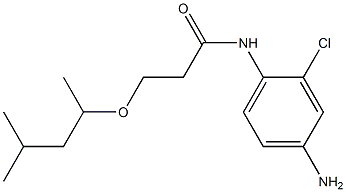 N-(4-amino-2-chlorophenyl)-3-[(4-methylpentan-2-yl)oxy]propanamide|