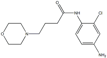  N-(4-amino-2-chlorophenyl)-4-morpholin-4-ylbutanamide