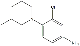 N-(4-amino-2-chlorophenyl)-N,N-dipropylamine Struktur