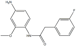 N-(4-amino-2-methoxyphenyl)-2-(3-fluorophenyl)acetamide